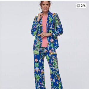 Kenny Dana Tropical Print Top